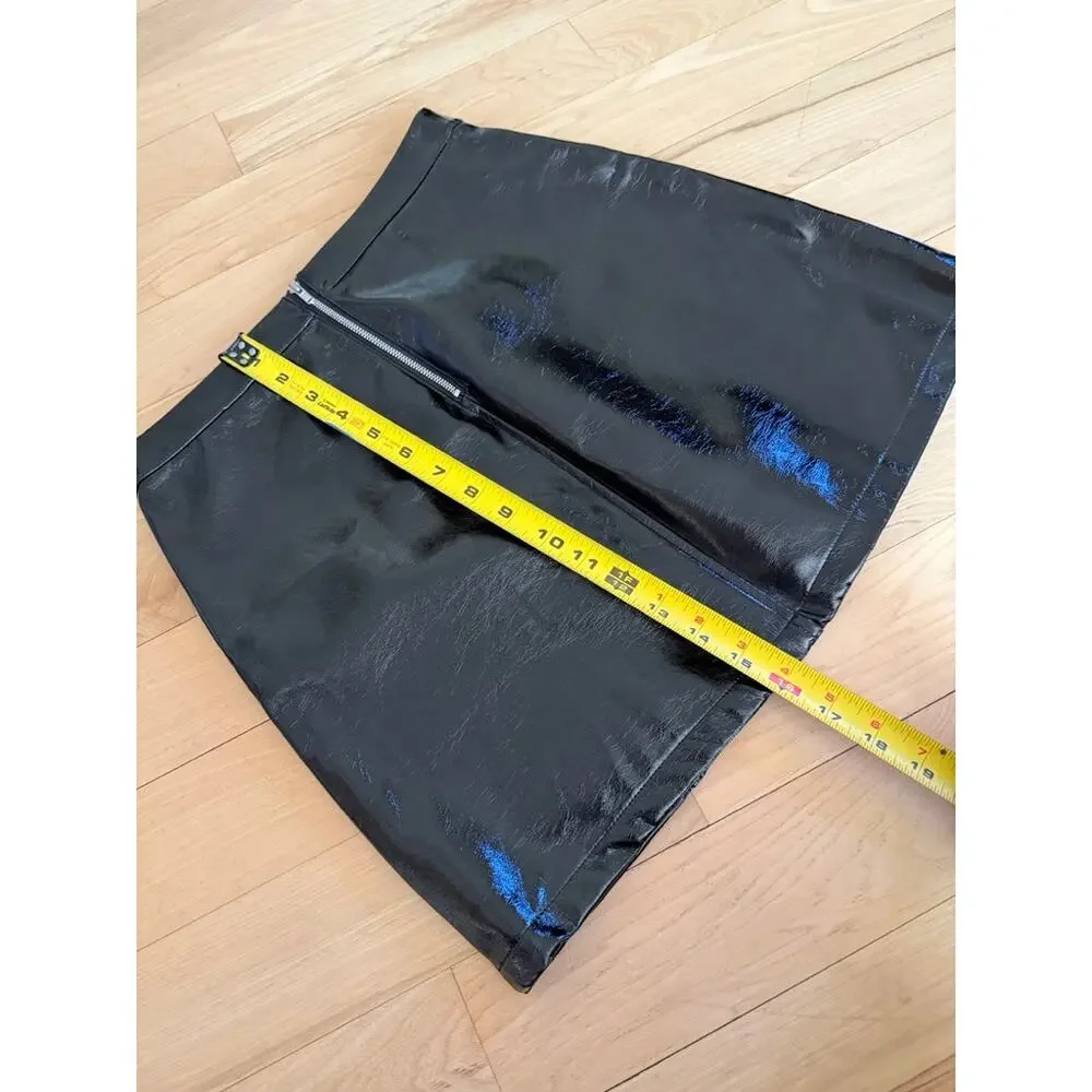 Art Class Faux Leather Skirt